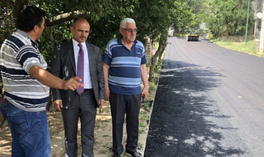 Çamlıtepe’de, asfaltsız sokak kalmadı