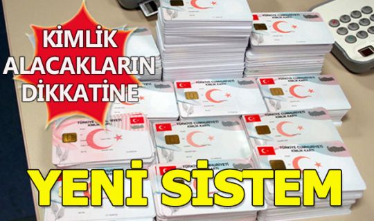  Yeni kimlikler için yeni randevu sistemi