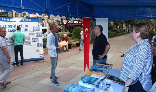 Yürüyüş yolunda, deprem bilinci aşılandı