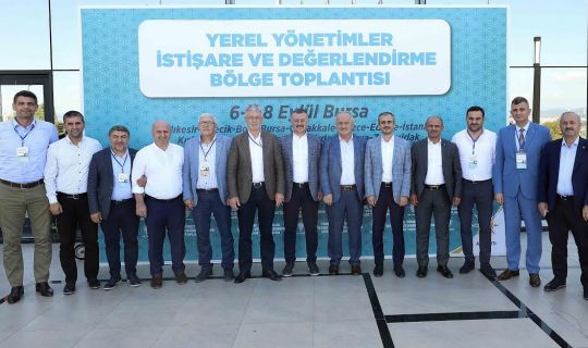 Başkan Büyükakın,  İstişare ve değerlendirme toplantısına katıldı