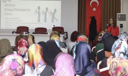 Büyükşehir’den osteoporoz için farkındalık semineri