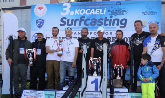 3.ULUSAL KOCAELİ SURF CASTİNG, (BALIK TUTMA) YARIŞMASI TAMAMMANDI