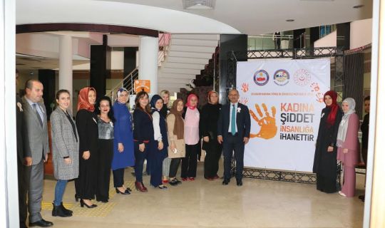 Başkan Söğüt, “Kadına şiddet, insanlığa ihanettir”
