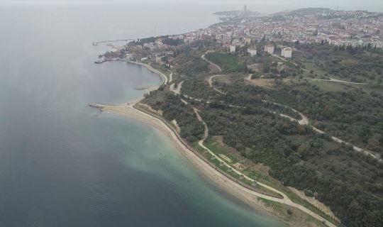 Darıca Sahili’nde, hummalı çalışma