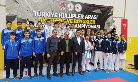 Kağıtspor karatede Türkiye Şampiyonu