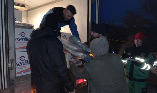 Büyükşehir’in deneyimli deprem ekibi Elazığ’da