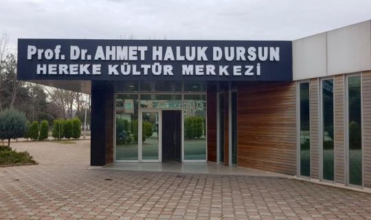 Prof. Dr. Dursun’un adı Hereke’de yaşatılıyor