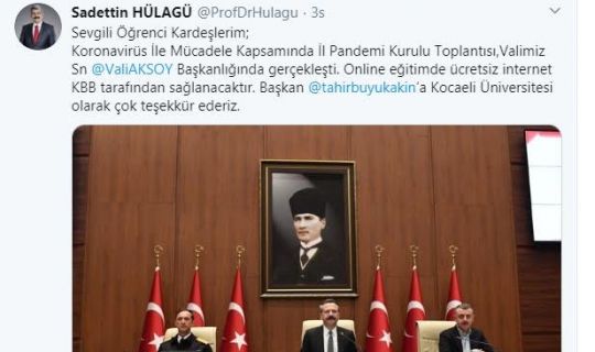 Online eğitimde ücretsiz internet Büyükşehir’den