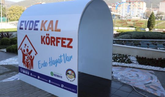 Körfez’e ‘mobil’ dezenfeksiyon tünelleri