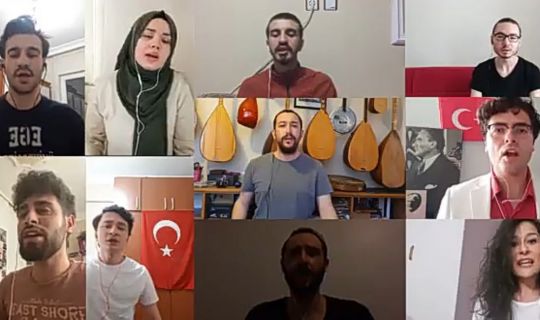 İzmit Belediyesi Gençlik Korosu’ndan 19 Mayıs’a özel klip