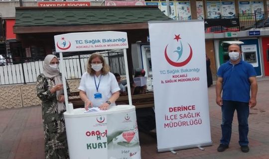 KOCAELİ’DE KORONA MÜCADELESİNDE VATANDAŞLARA UYGULAMALI EĞİTİM