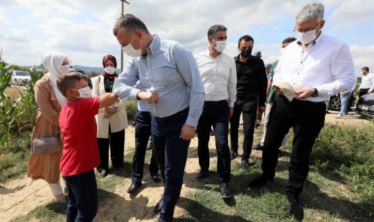 Başkan Büyükakın, “Verdiğimiz destekler verimli ürünlere dönüştü” 