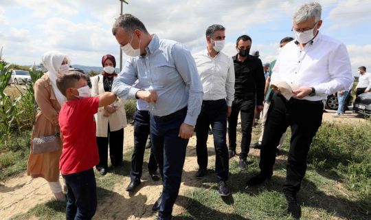 Başkan Büyükakın, “Verdiğimiz destekler verimli ürünlere dönüştü” 