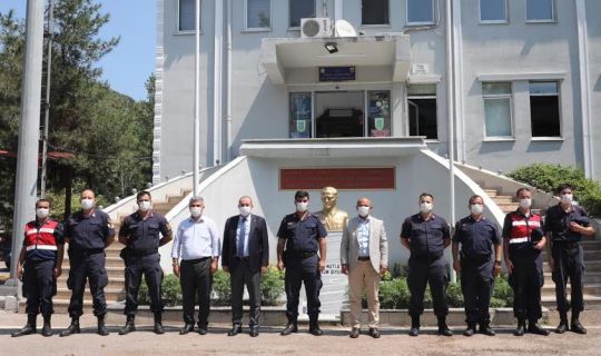 Başkan Söğüt’ten güvenlik güçlerine ziyaret