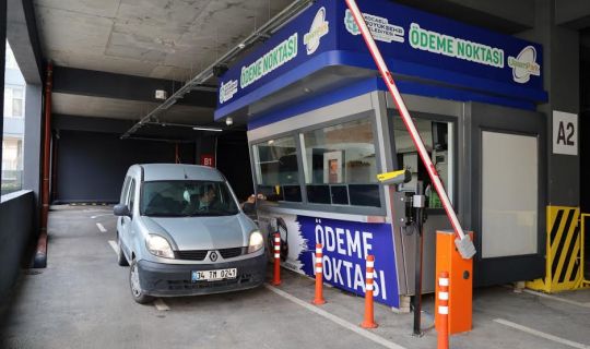 Gebze’nin akıllı otoparkı vatandaşların tercihi oldu