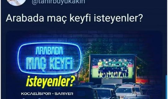 Büyükşehir’den ‘Arabada Maç Keyfi’