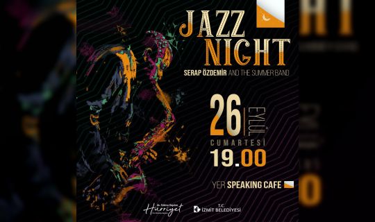 Jazz Night ile İzmitliler 1920’lere gidecek