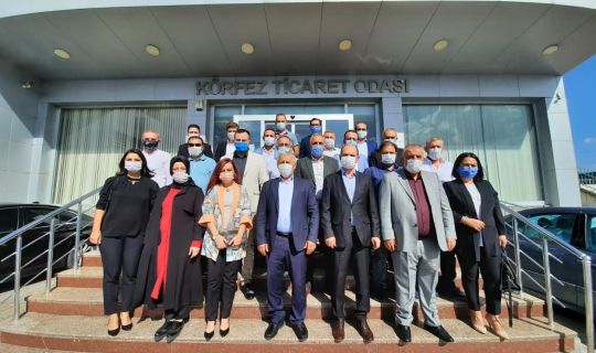 AK Parti İlçe Teşkilatından, KTO’ya ziyaret