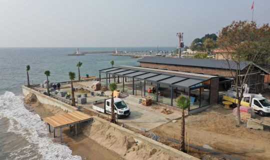Bu restoran Darıca sahil parkının incisi olacak