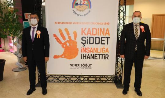 Körfez Belediyesi, ‘kadına şiddete’ hayır dedi