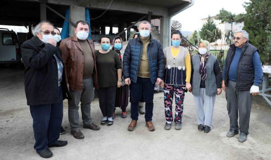 Başkan Büyükakın,  “Çiftçimiz rahat olsun,  Büyükşehir Belediyesi yanlarında”