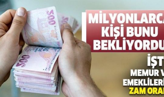 Memur ve emekli maaşları belli oldu: İşte yeni rakamlar...