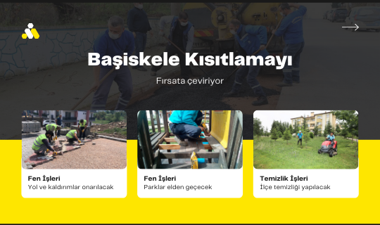 Başiskele Belediyesi Sokağa Çıkma Kısıtlamasını Fırsata Çevirecek