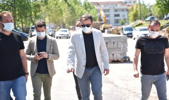 Başkan Özlü “Güzel İşler” İçin Her An Sahada