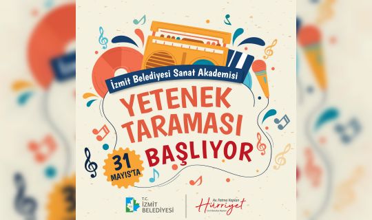 İzmit Belediyesi Sanat Akademisi’nin yetenek taraması başlıyor