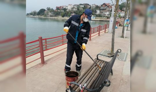 Kandıra plajları yaza hazırlanıyor