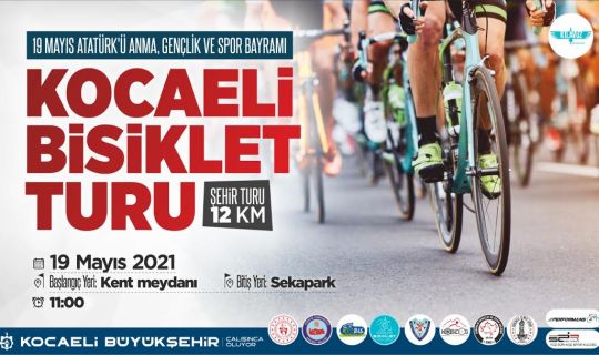 Kocaeli'de 19 Mayıs bisiklet turu düzenlenecek