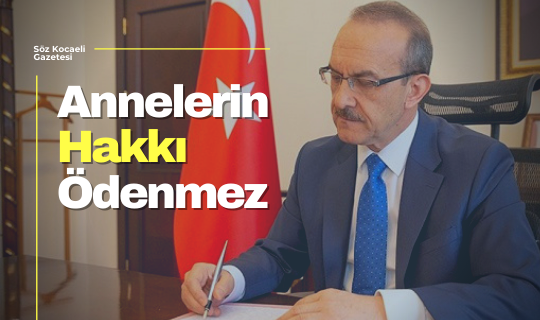 Yavuz'dan Anneler günü mesajı