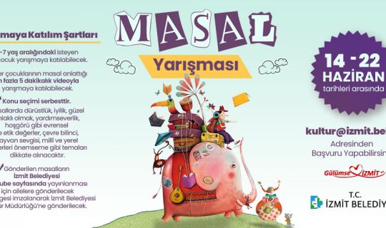 İzmitli çocuklar hayal dünyalarını masallarla anlatacak
