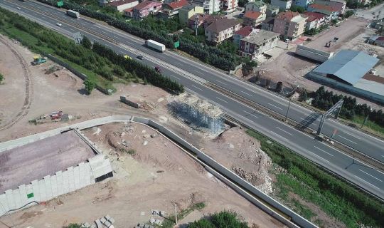 İlimtepe otoyol geçiş köprüsü ulaşımı rahatlatacak