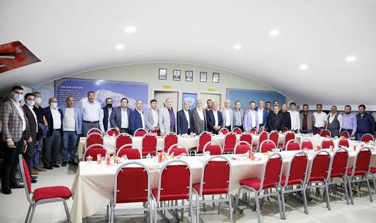 Başkan Söğüt, Ağrılılara konuk oldu
