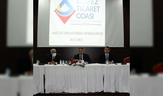 "KÖRFEZ TİCARET ODASI KASIM AYI MECLİS TOPLANTISINI GERÇEKLEŞTİRDİ"