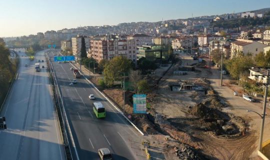 Kuruçeşme tramvay hattı tam yol ilerliyor