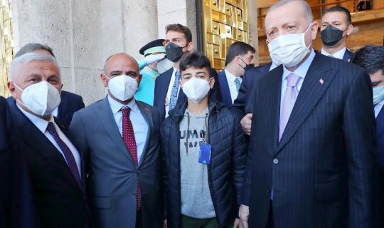 Şener Söğüt, Cumhurbaşkanı Erdoğan ile görüştü