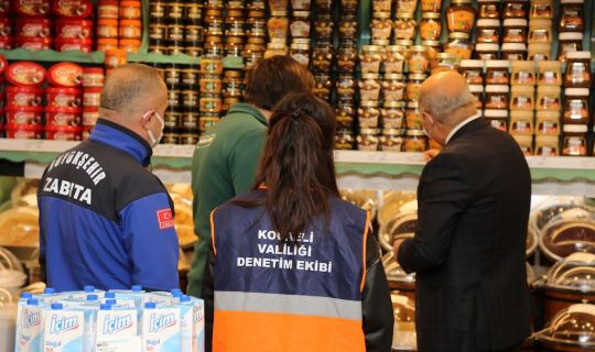 Zabıta ve Ticaret İl Müdürlüğünden ortak denetim