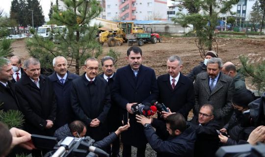 Bakan Kurum: Gebze Millet Bahçesi’ni 29 Ekim’e yetiştirmeyi hedefliyoruz