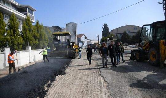 Başiskele’de Asfalt Seferberliği Başladı
