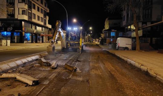 Körfez Akşemsettin Caddesi asfaltlandı