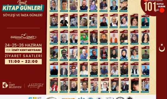 İzmit Kitap Günleri yarın başlıyor