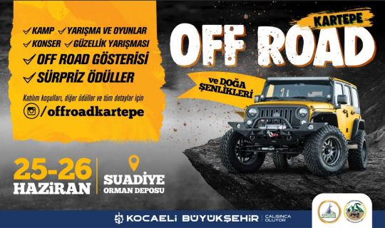 Kartepe Off-Road ve Doğa Şenliği başlıyor