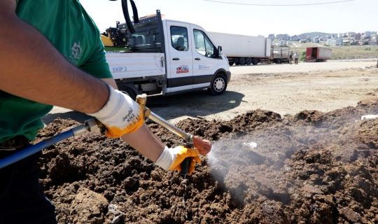 Kocaeli’de kurban pazar yerleri ilaçlanıyor