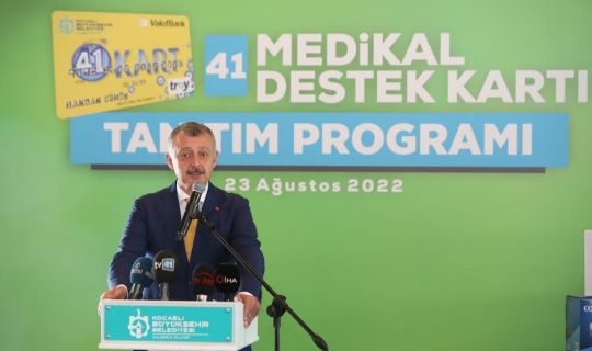 41 Kart Medikal Destek hayata geçti