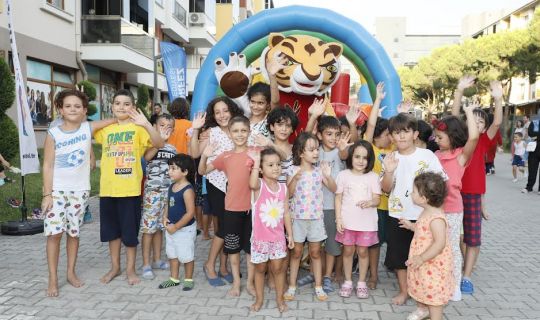 Başkan Söğüt, “Çocuklarımız mutlu olsun yeter”