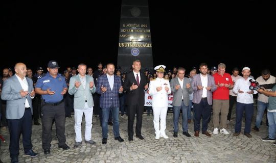 GÖLCÜK DEPREMİ ŞEHİTLERİ 03.02’DE BİR KEZ DAHA ANILDI