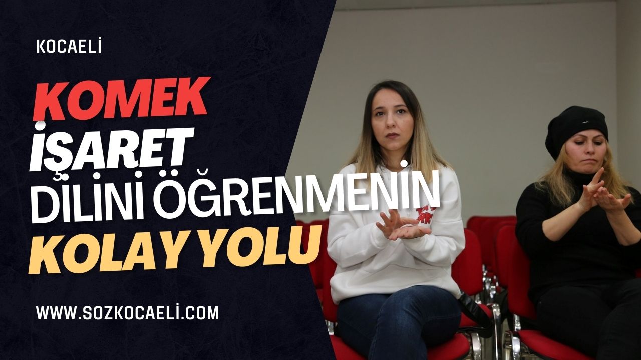 İşaret dilini öğrenmenin en kolay yolu KO-MEK