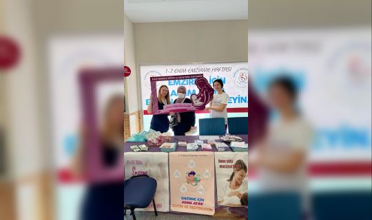 SBÜ DERİNCE EĞİTİM VE ARAŞTIRMA HASTANESİ'NDEN "EMZİRME HAFTASI ETKİNLİKLERİ"   